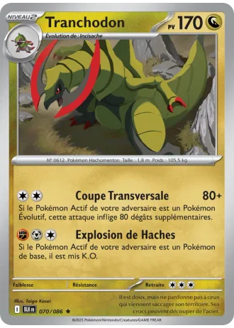 Tranchodon #070/86 — Foudre Noire