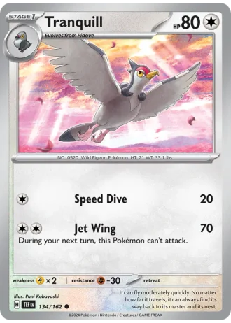Tranquill #134/162 — Temporal Forces