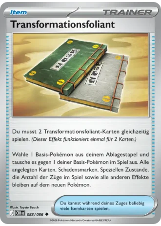 Transformationsfoliant #083/86 — Wachsendes Chaos