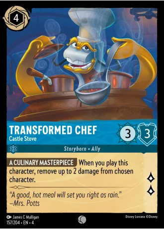 Transformed Chef - Castle Stove #157/204 — Ursula's Return