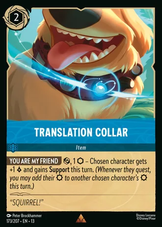 Translation Collar #173/261 — Attack of the Vine!