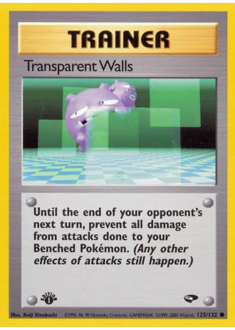 Transparent Walls #125/132 — Gym Challenge