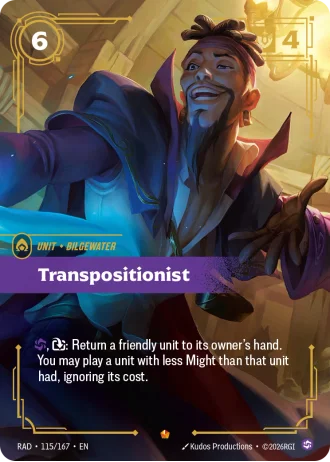 Transpositionist #115/167 — Radiance