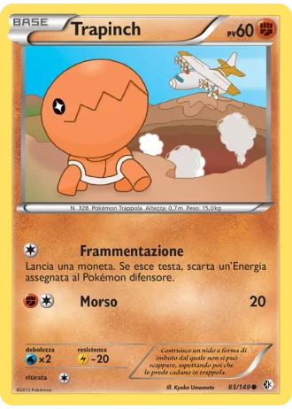 Trapinch #83/149 — Confini Varcati