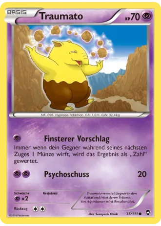 Traumato #35/111 — Fliegende Fäuste