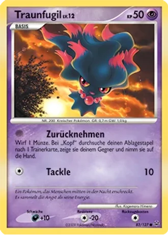 Traunfugil #83/127 — Platin