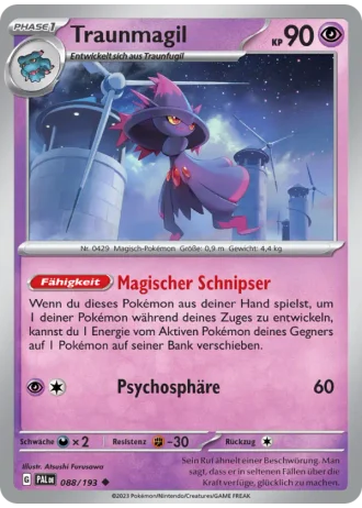 Traunmagil #088/193 — Entwicklungen in Paldea