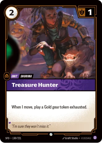 Treasure Hunter #130/221 — Spiritforged
