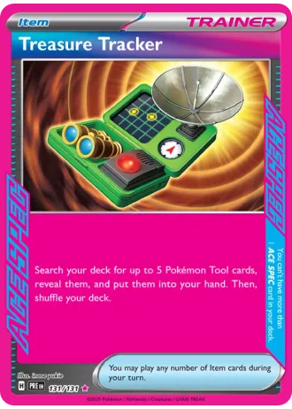 Treasure Tracker #131/131 — Prismatic Evolutions