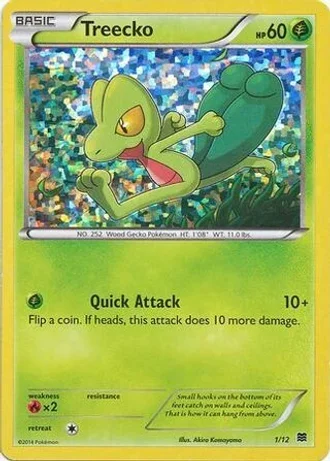 Treecko #1 — McDonald's Collection 2015