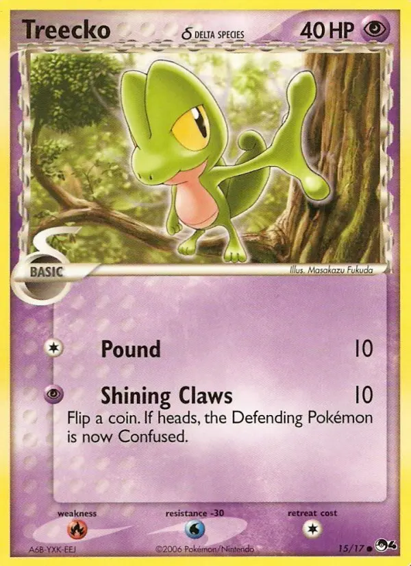 Treecko #15 — POP Series 4