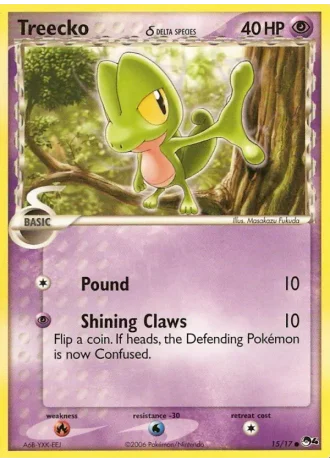 Treecko #15 — POP Series 4