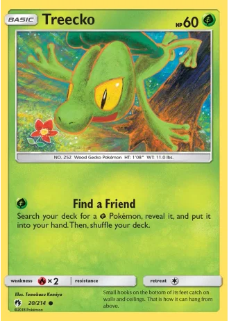 Treecko #20 — Lost Thunder