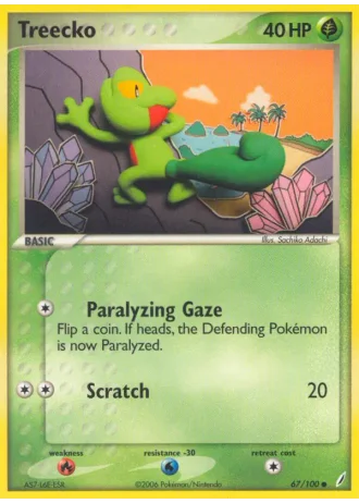 Treecko #67 — EX Guardiani dei Cristalli