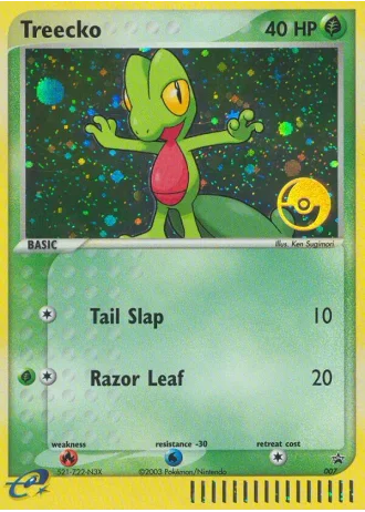 Treecko #7 — Nintendo Promos