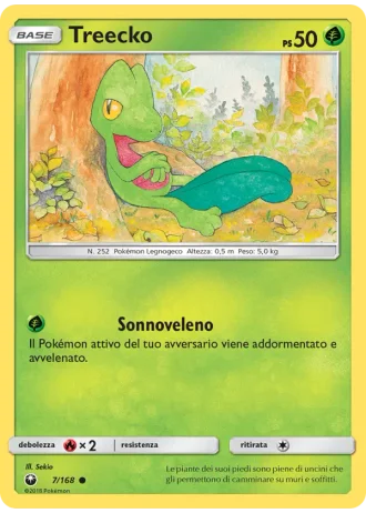 Treecko #7 — Tempesta Astrale