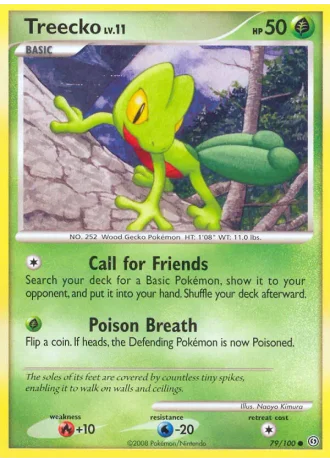 Treecko #79/100 — Fronte di Tempesta