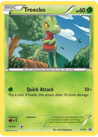 Treecko XY36 — XY Promos