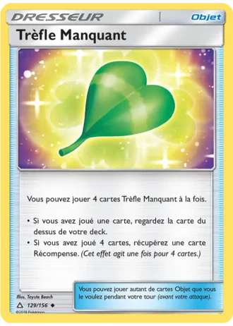 Trèfle Manquant #129/156 — Ultra-Prisme