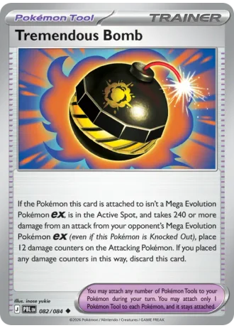 Tremendous Bomb #082 — Pitch Black
