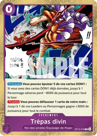 Trépas divin (OP13-076) — Successeurs (OP13)