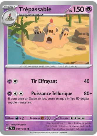 Trépassable #096/193 — Évolutions à Paldea