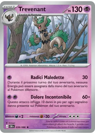 Trevenant #039 — Caos Nascente