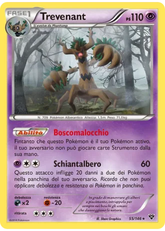 Trevenant #55/146 — XY