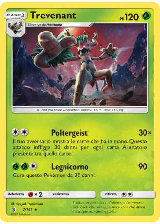 Trevenant #7/145 — Guardiani Nascenti