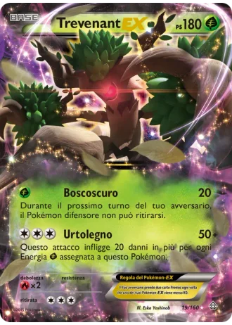 Trevenant EX #19/160 — Scontro Primordiale