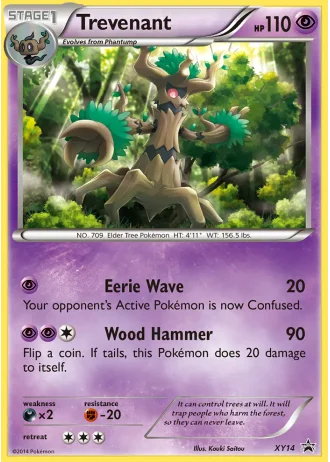 Trevenant XY14 — XY Promos