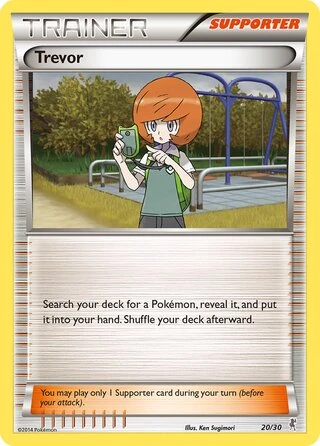 Trevor #20 — XY trainer Kit (Bisharp)