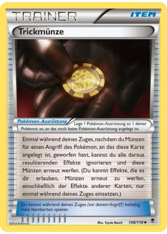 Trickmünze #108/119 — Phantomkräfte
