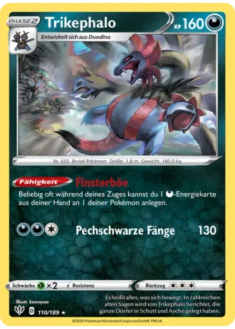 Trikephalo #110/189 — Flammende Finsternis