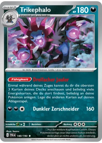 Trikephalo #140/193 — Entwicklungen in Paldea