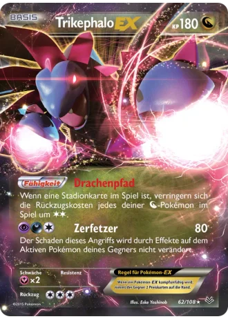 Trikephalo EX #62/108 — Drachenleuchten