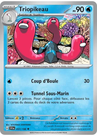 Triopikeau #057/198 — Écarlate et Violet