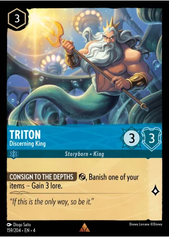 Triton - Discerning King #159/204 — Ursula's Return