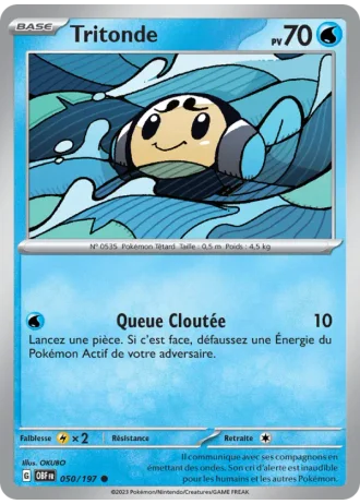 Tritonde #050/197 — Flammes Obsidiennes