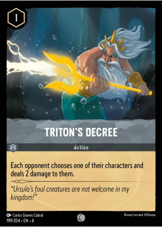 Triton's Decree #199/204 — Ursula's Return