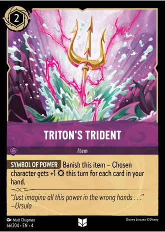 Triton's Trident #66/204 — Ursula's Return