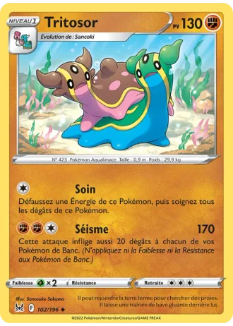Tritosor #102/196 — Origine Perdue