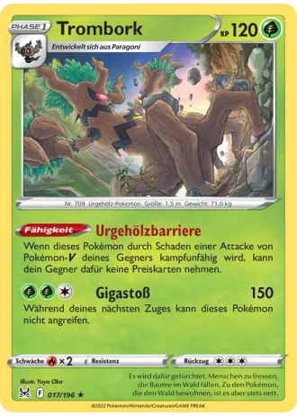 Trombork #017/196 — Verlorener Ursprung