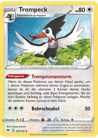 Trompeck #144/185 — Farbenschock