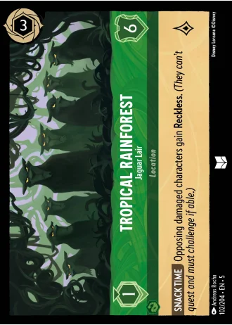 Tropical Rainforest - Jaguar Lair #102/204 — Shimmering Skies