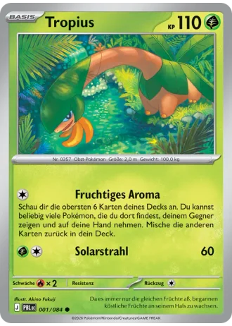 Tropius #001 — Dunkelnacht