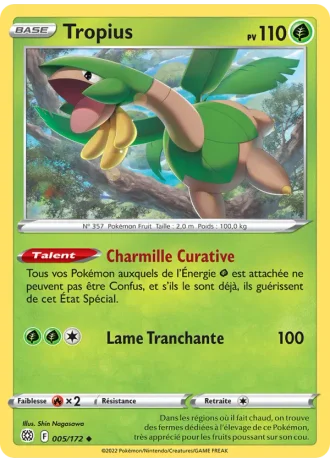 Tropius #005 — Stars Étincelantes