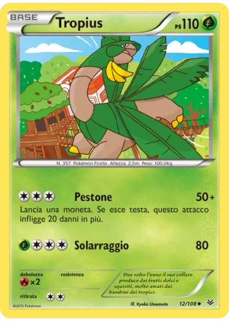 Tropius #12/108 — Furie Volanti