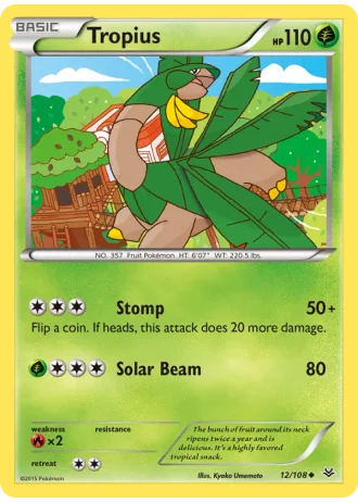 Tropius #12 — Roaring Skies