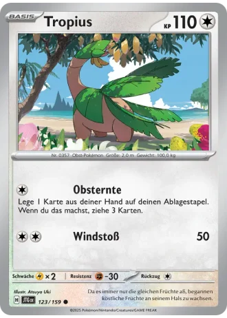 Tropius #123/159 — Reisegefährten